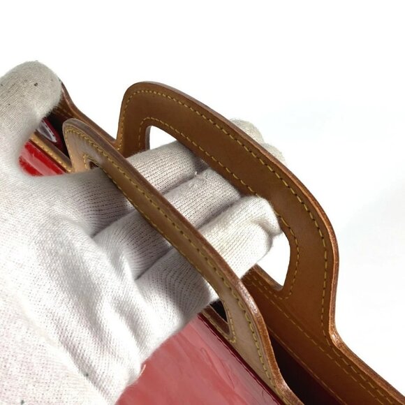 LOUIS VUITTON M91078 MonogramVernis Stanton Tote Bag Vertical Hand Bag - Picture 9 of 16
